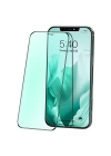 ALLY İPhone 12 Mini 5.4 Anti -Blue Green Light Göz Korumalı Tempered Full Ekran Koruyucu