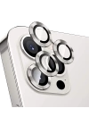 ALLY İphone 12 Pro 3D Metal Çerçeveli Kamera Lens Koruyucu