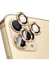 ALLY İphone 12 Pro 3D Metal Çerçeveli Kamera Lens Koruyucu