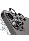 ALLY İphone 12 Pro 3D Metal Çerçeveli Kamera Lens Koruyucu