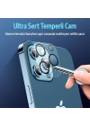 ALLY İPhone 12 Pro Max 3D Full Tempered Glass Cam Kamera Koruyucu