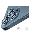 ALLY İphone 12 Pro Max 3D Metal Çerçeveli Kamera Lens Koruyucu