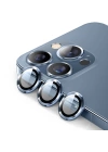 ALLY İPhone 13 Pro -13 Pro Max 3D Metal Çerçeveli Kamera Lens Koruyucu