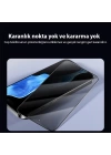 Ally iPhone 14 Privacy Hayalet Full Koruma Tempered Cam Ekran Koruyucu