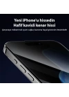 Ally iPhone 14 Privacy Hayalet Full Koruma Tempered Cam Ekran Koruyucu