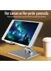 Ally MT134 Alüminyum Masaüstü Ayarlanabilir Tablet Tutucu Masa Standı