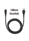 ALLY QC3.0 USB To Type-c Hızlı Şarj Kablosu