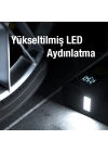 ALLY ST-9620A Dijital Led Işıklı Taşınabilir Kablolu Araç Lastik Hava Şişirme Pompası