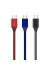 Ally Usb TYPE C 3.0A Hızlı Kopmaz Halat Usb Şarj Kablosu 1MM