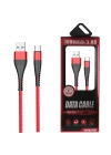 Ally Usb Type-C 3.0a Hızlı Şarj Usb Kopmaz 1 Metre Kablo