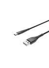 Ally Usb Type-C 3.0a Hızlı Şarj Usb Kopmaz 1 Metre Kablo