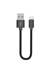 Ally Usb-Type C Android 3.0a Hızlı Şarj Halat Usb Kablo 20cm