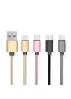 Ally Usb-Type C Android 3.0a Hızlı Şarj Halat Usb Kablo 20cm