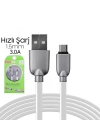 Ally Usb Type-C  Zinc Alloy Dayanıklı 3.0a 1.5mm Usb Kablo