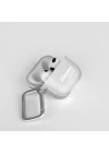 More TR Apple Airpods 3. Nesil Kılıf SkinArma Transparan Mat Tasarım Kinzoku Kılıf