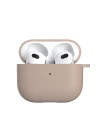 Apple Airpods 3. Nesil Kılıf Yumuşak Dokunuşlu Likit Silikon Tasarımlı Lisanslı Switcheasy Skin Kapak