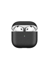Apple Airpods 4 Zore Airbag 43 600D Karbon Fiber Kulaklık Kılıfı