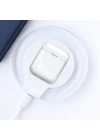 Apple Airpods Kılıf Şeffaf Sert Kristal Zore Airbag 14 Kılıf