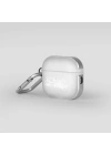 More TR Apple Airpods Pro 2 Kılıf SkinArma Transparan Mat Tasarım Kinzoku Kılıf