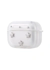 Apple Airpods Pro 2 Zore Airbag 44 Airbag Tasarımlı Simli Şeffaf Kutup Kılıf