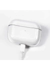 Apple Airpods Pro Kılıf Şeffaf Sert Kristal Zore Airbag 14 Kılıf