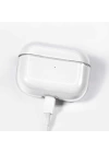 Apple Airpods Pro Kılıf Şeffaf Sert Kristal Zore Airbag 14 Kılıf