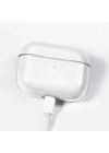 Apple Airpods Pro Kılıf Şeffaf Sert Kristal Zore Airbag 14 Kılıf