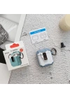 Apple Airpods Zore Airbag 35 Darbelere Karşı Dayanıklı Düğmeli Kılıf