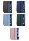 Apple iPad 10.2 (8.Nesil) Kılıf Zore Nort Arkası Şeffaf Standlı Kılıf