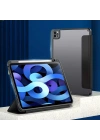 Apple iPad 10.2 (8.Nesil) Kılıf Zore Nort Arkası Şeffaf Standlı Kılıf