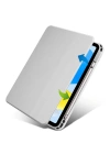 Apple iPad 10.9 2022 (10.Nesil) Kılıf Zore Termik Kalem Bölmeli Dönebilen Standlı Kılıf