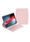 Apple iPad 10.9 2022 (10.Nesil) Wiwu Protective Gizli Kalem Bölmeli Klavyeli Kılıf