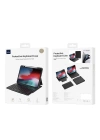 Apple iPad 10.9 2022 (10.Nesil) Wiwu Protective Gizli Kalem Bölmeli Klavyeli Kılıf