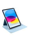 Apple iPad 11.Nesil 2025 Kılıf Zore Termik Kalem Bölmeli Dönebilen Standlı Kılıf