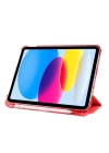 Apple iPad 11.Nesil 2025 Zore Smart Cover Kalem Bölmeli Standlı 1-1 Kılıf