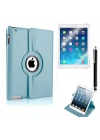 Apple iPad 2 3 4 Zore Dönebilen Standlı Kılıf