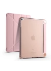 Apple iPad 9.7 2017 (5.Nesil) Kılıf Zore Tri Folding Kalem Bölmeli Standlı Kılıf