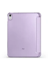 Apple iPad Air 10.9 2022 (10.Nesil) Zore Smart Cover Kalem Bölmeli Standlı 1-1 Kılıf