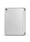 Apple iPad Air 10.9 2022 (10.Nesil) Zore Smart Cover Kalem Bölmeli Standlı 1-1 Kılıf