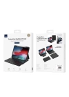 Apple iPad Air 10.9 2020 (4.Nesil) Wiwu Protective Gizli Kalem Bölmeli Klavyeli Kılıf