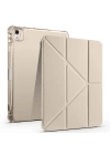 Apple iPad Air 11 2024 Kılıf Zore Tri Folding Kalem Bölmeli Standlı Kılıf