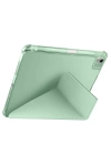 Apple iPad Air 11 2024 Kılıf Zore Tri Folding Kalem Bölmeli Standlı Kılıf