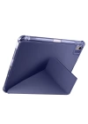 Apple iPad Air 11 2024 Kılıf Zore Tri Folding Kalem Bölmeli Standlı Kılıf