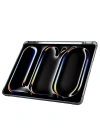 Apple iPad Air 13 2024 Kılıf Zore Tri Folding Kalem Bölmeli Standlı Kılıf