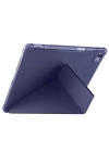 Apple iPad Air 13 2024 Kılıf Zore Tri Folding Kalem Bölmeli Standlı Kılıf