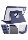 Apple iPad Pro 11 2024 Kılıf Zore Termik Kalem Bölmeli Dönebilen Standlı Kılıf