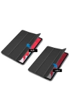 Apple iPad Pro 12.9 2022 M2 Zore Smart Cover Standlı 1-1 Kılıf