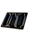 Apple iPad Pro 13 2024 Kılıf Zore Tri Folding Kalem Bölmeli Standlı Kılıf