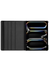 Apple iPad Pro 13 2025 M5 Zore Dönebilen Standlı Kılıf