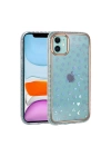 Apple iPhone 11 Kılıf Desenli Parlayan Transparan Zore Avva Kapak